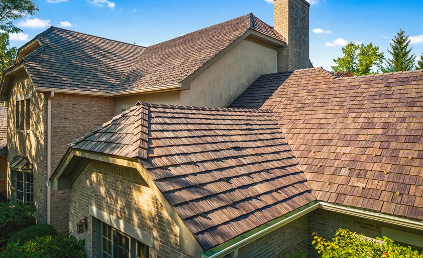 Cedar and Slate Roofing