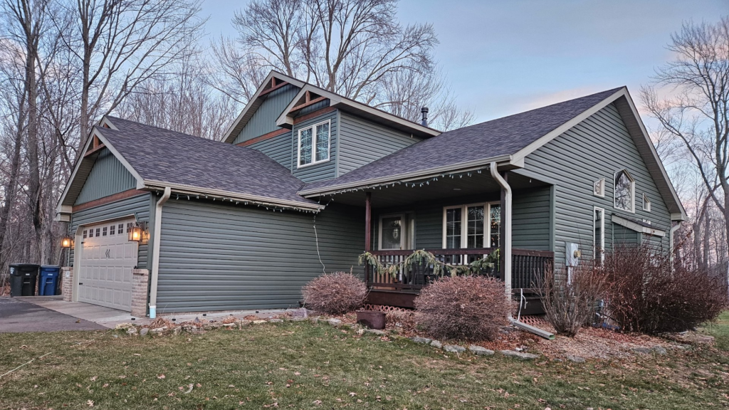 Siding and Roof After