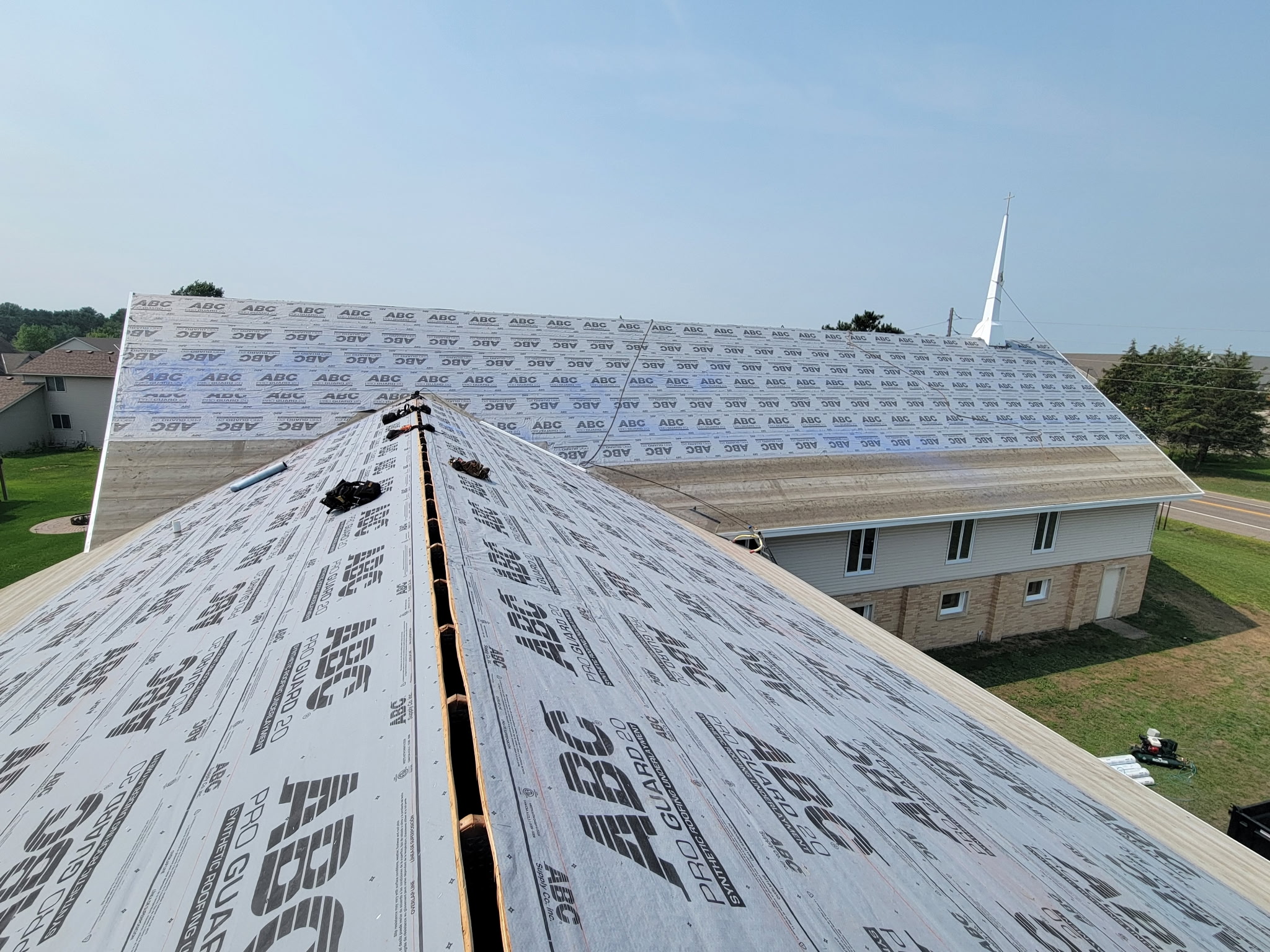 Roofing During