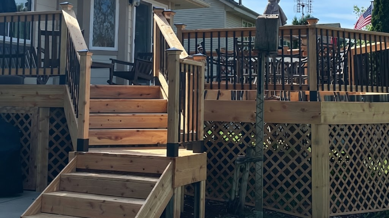Cedar Decking